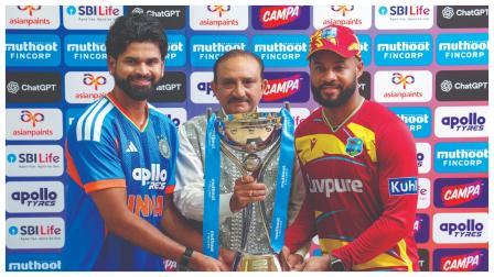 ભારત-વેસ્ટ ઇન્ડીઝ T20 સિરીઝ ડ્રૉ